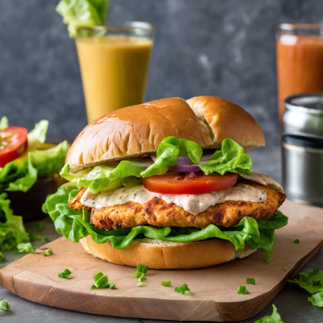 Cajun Chicken Sandwich