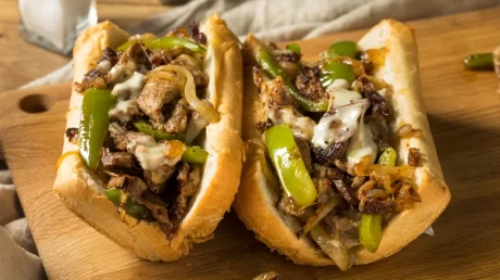 Philly Cheesesteak Sliders