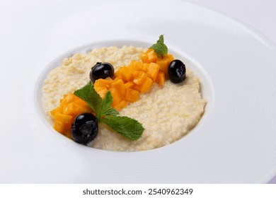 Savoury Porridge with Mushrooms & Thyme