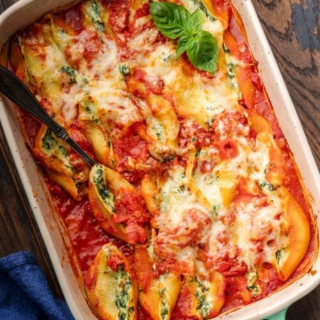 Spinach & Ricotta Stuffed Shells