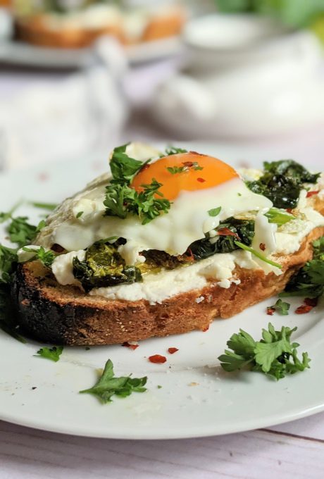 Ricotta & Spinach Toast